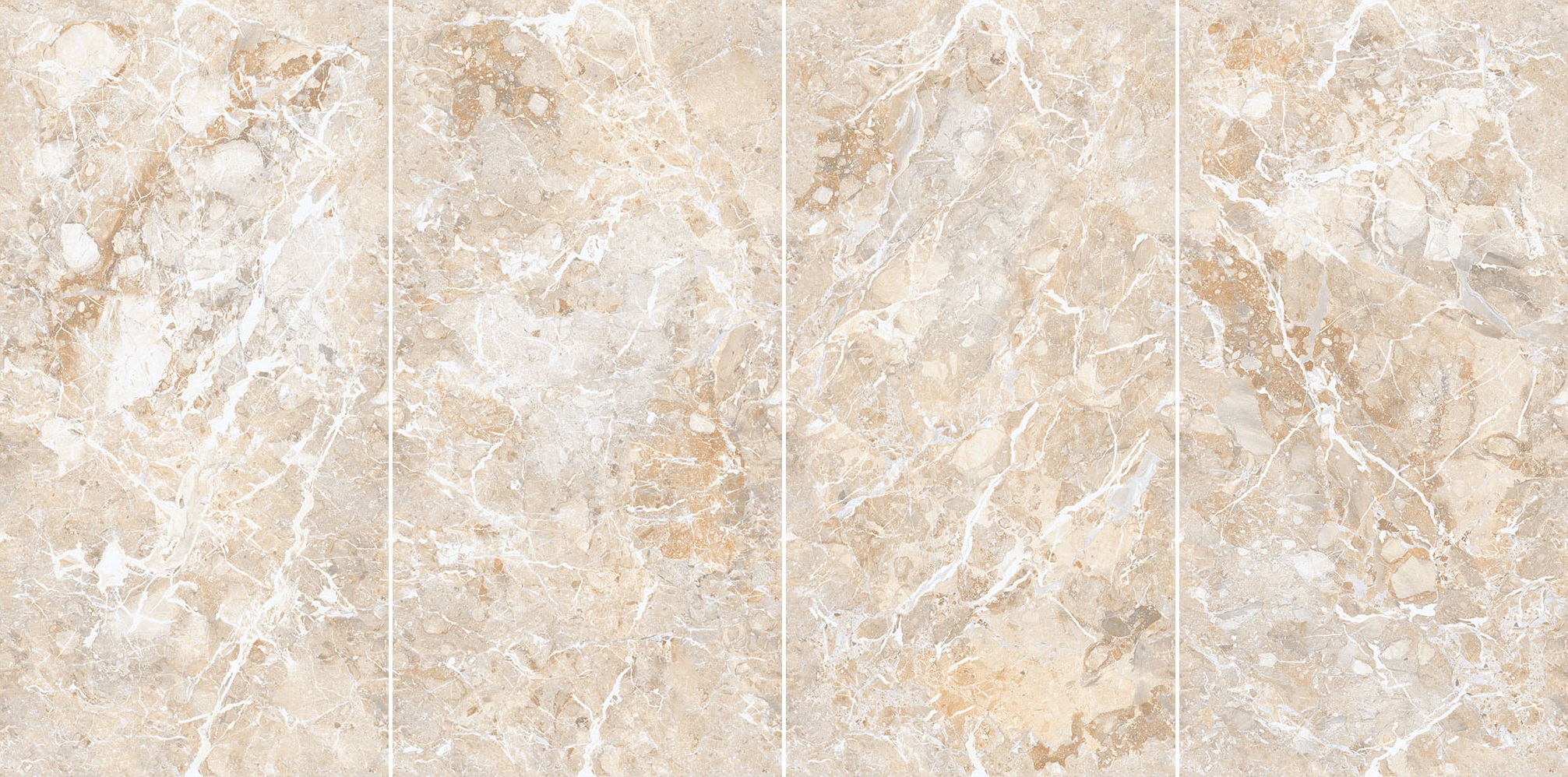 На пол Breccia Boreale Beige Infinia Polished 60х120 - фото 2