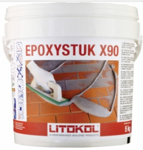  Эпоксидная затирка EPOXYSTUK X90 С.690 (Bianco Sporco). 10 кг - фото 2