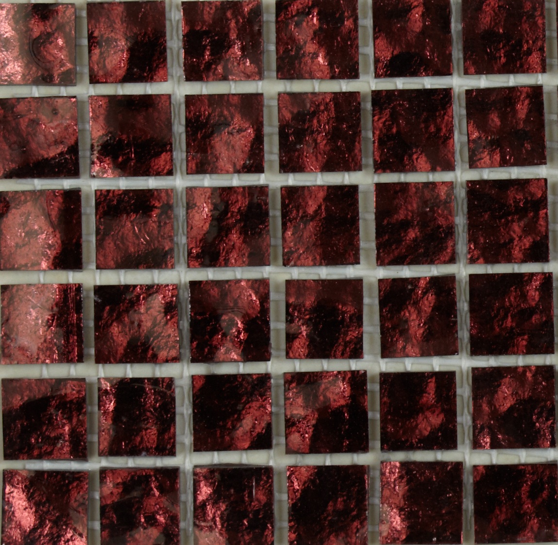 На стену Murano Specchio 19 Бордовый чип 15