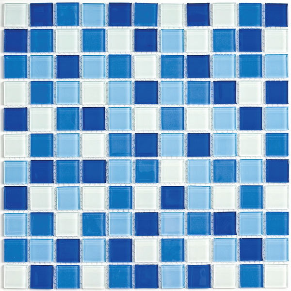 Blue wave-3 25*25 300*300 На пол Керамическая мозаика Blue wave-3