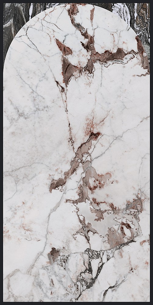 764106 Декор Policroma Arco Breccia-Cipollino Mat Ret 6mm 120x240 - фото 3