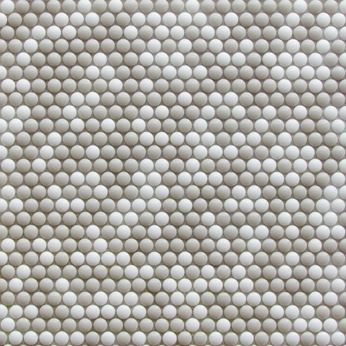 Pixel cream  d12*6 325*318 На пол Керамическая мозаика Pixel cream