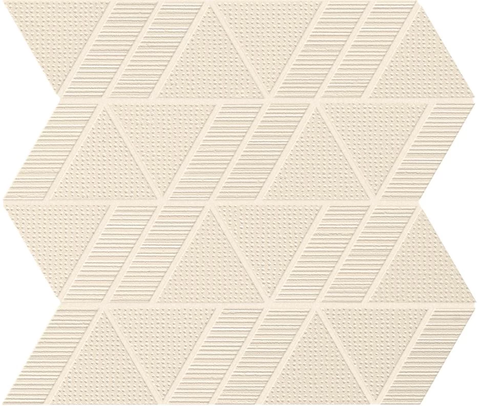 A6SQ На стену Aplomb Cream Mosaico Triangle 31.5x30.5