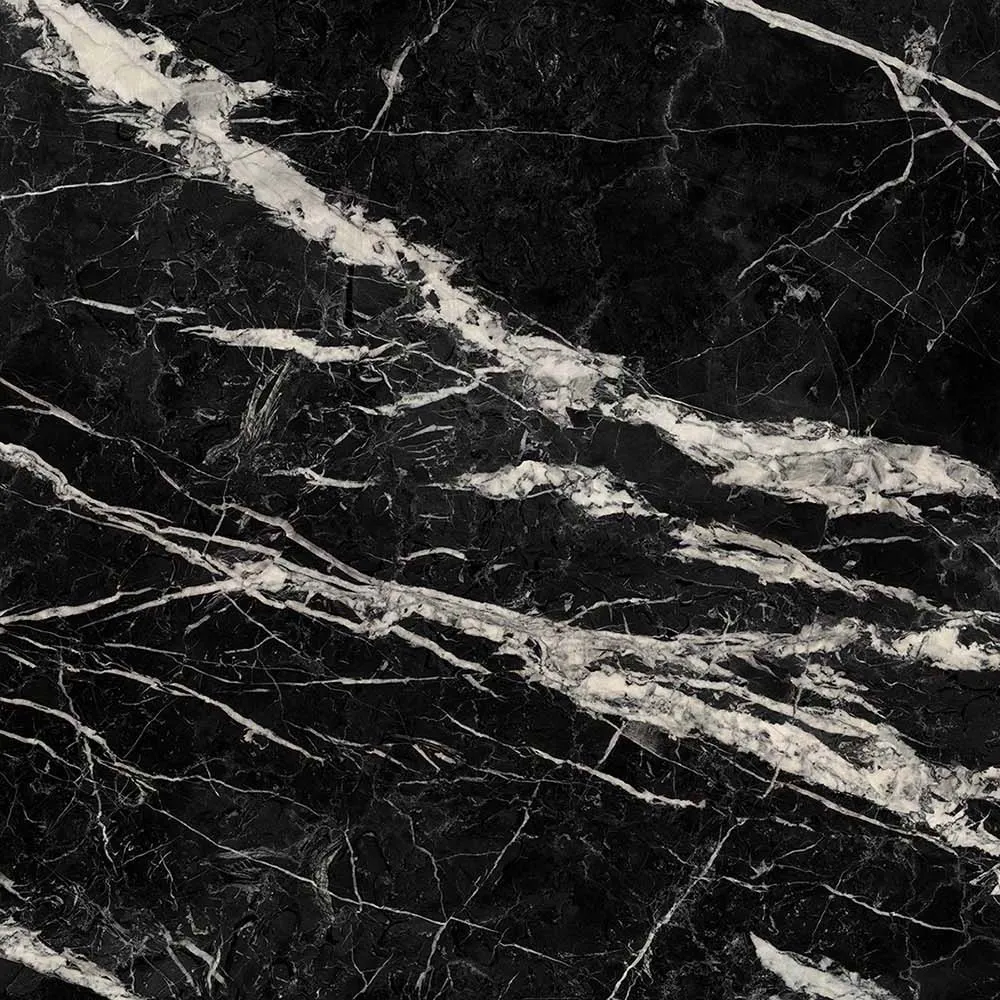 100302683 На пол Xtone Premium Marquina Black Nature 6mm 120x120