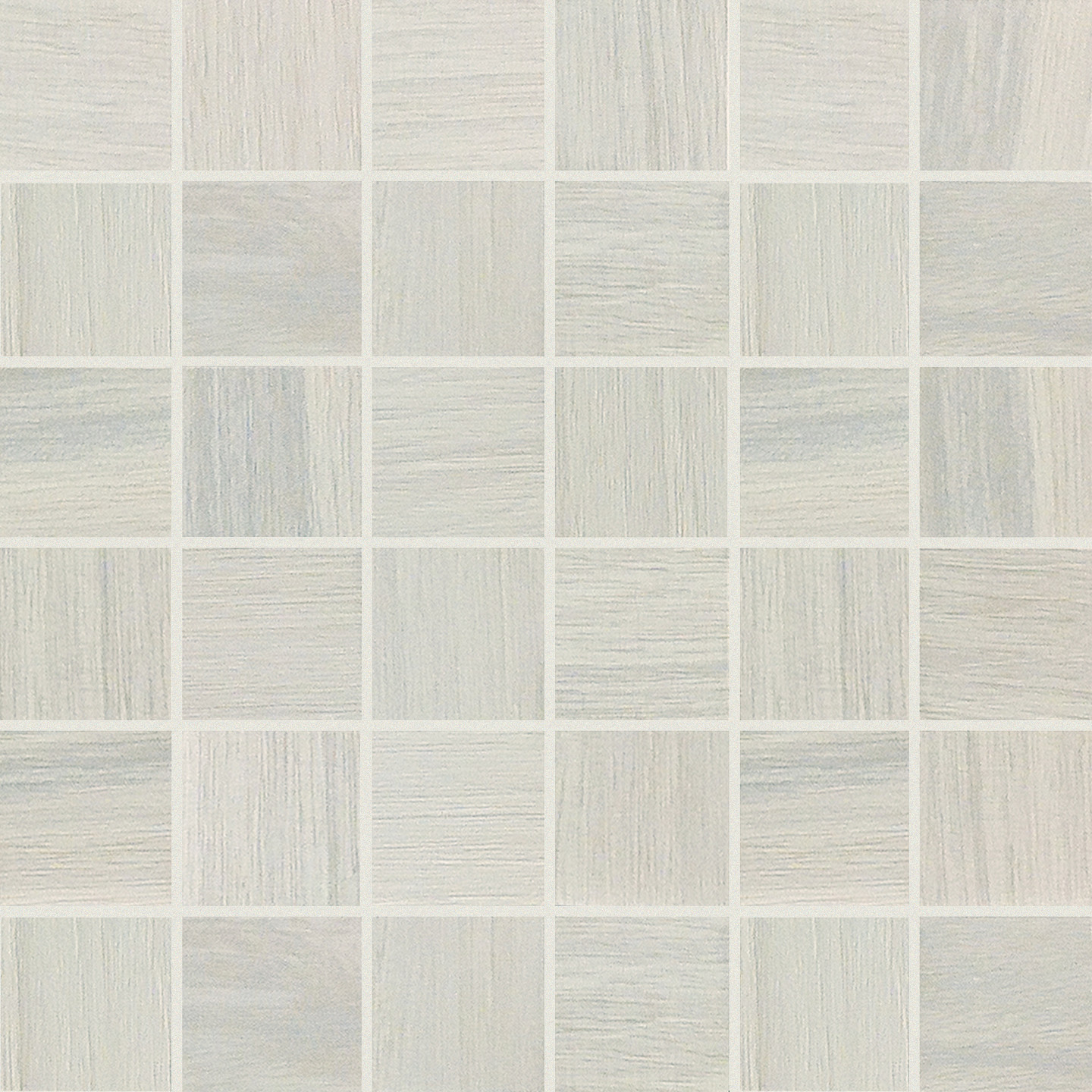 741928 Декор Wooden Tile Of Cdc White Mosaico Nat 5x5 30x30