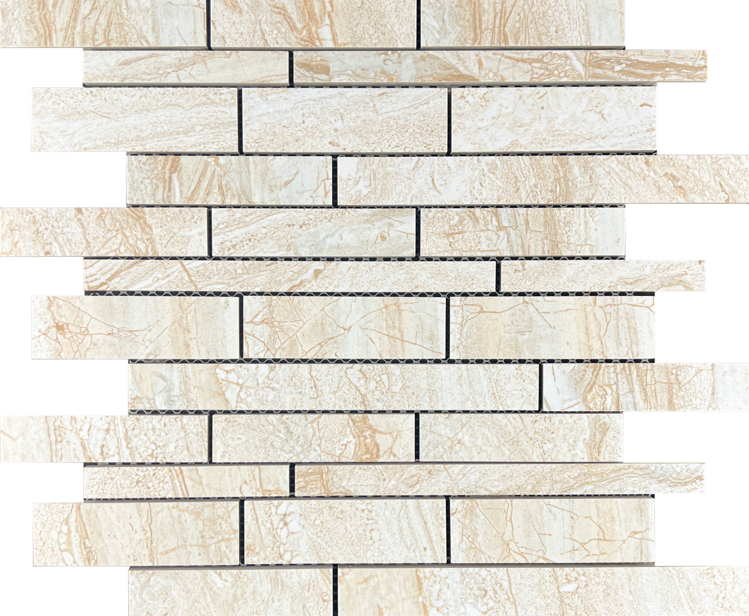 Декор Mosaic Mosaic Beige Brick Bone Mix