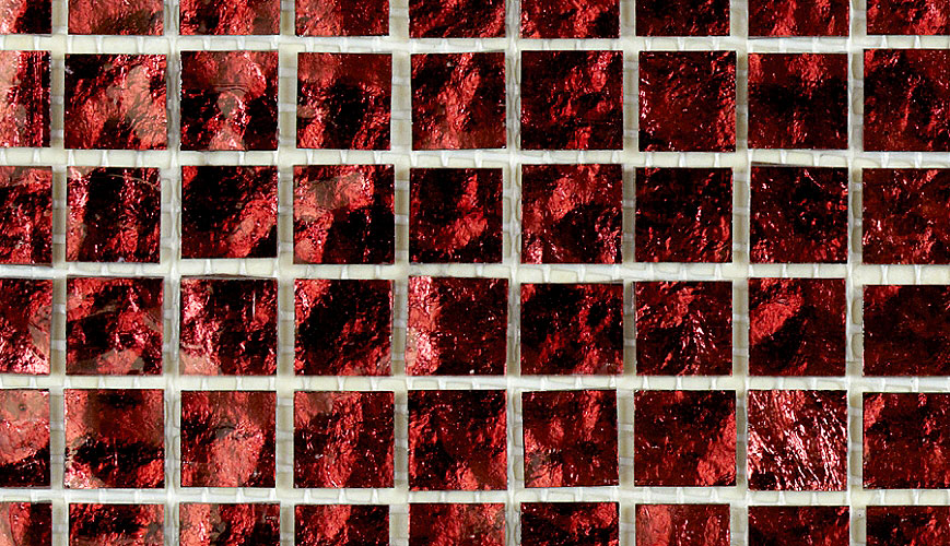 На стену Murano Specchio 19 Бордовый чип 15 - фото 4