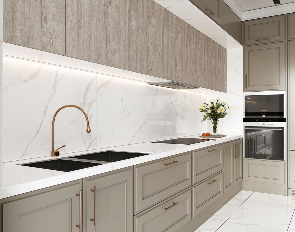 M4407P На пол Marble Avorio Beige Glossy 60x120 - фото 17