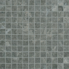 748399 Декор Pietre/3 Limestone Coal Mosaico 2.5x2.5 30x30