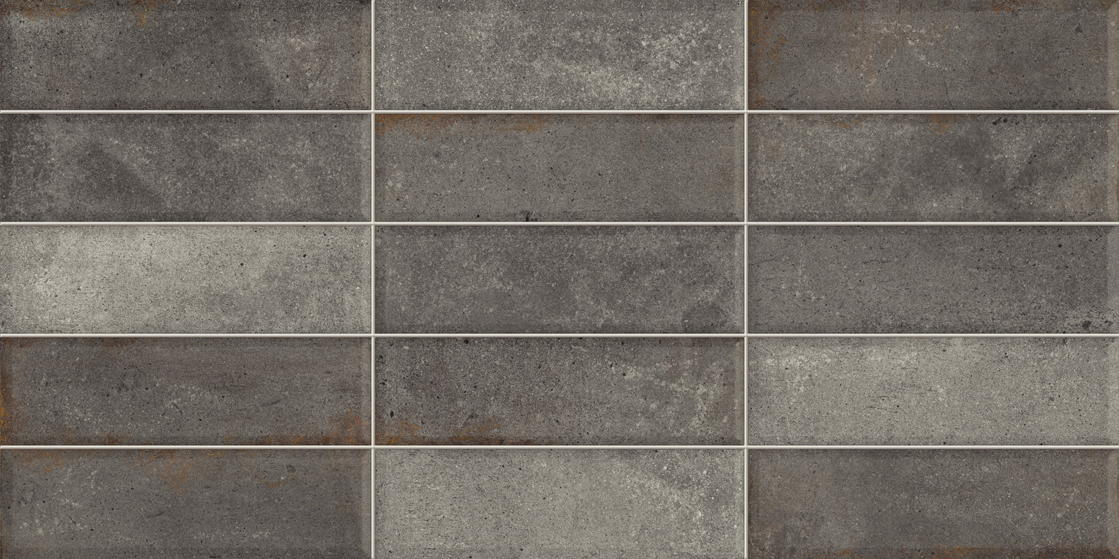 WT36ELR17 На стену Elbrus Brick Graphite 300x600x9 - фото 4