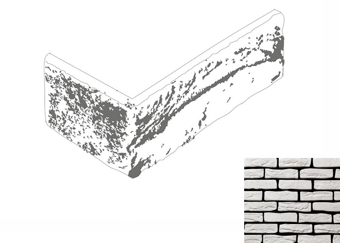 На стену Бруклин 199 Угол 205-210х100х55-60х15