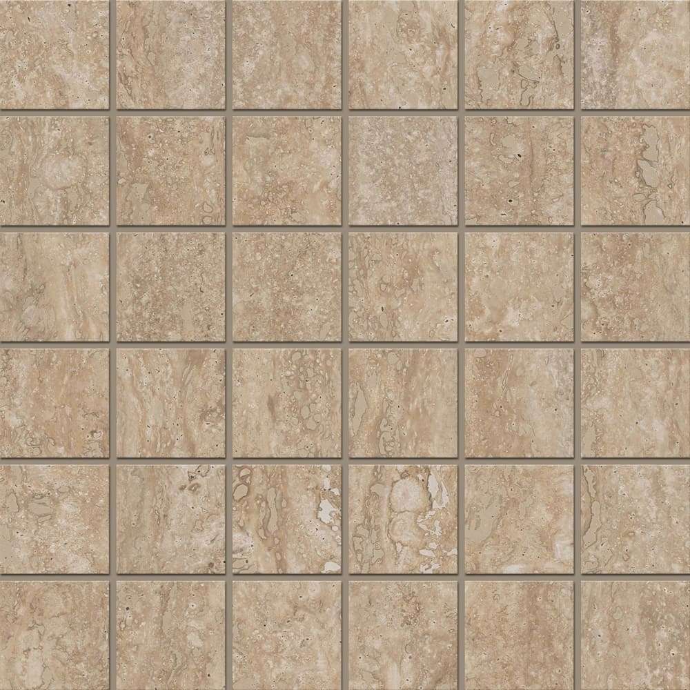 Mosaic/RE03_NS/30x30x8/5x5 Декор Stride RE03 Dark Beige Неполированный (5х5) 30x30 - фото 3