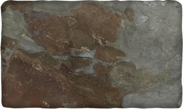 На пол Flagstone Multicolor 30x50