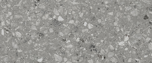 010100001544 На стену Cameo Terrazzo grey серый 01 25х60 - фото 3