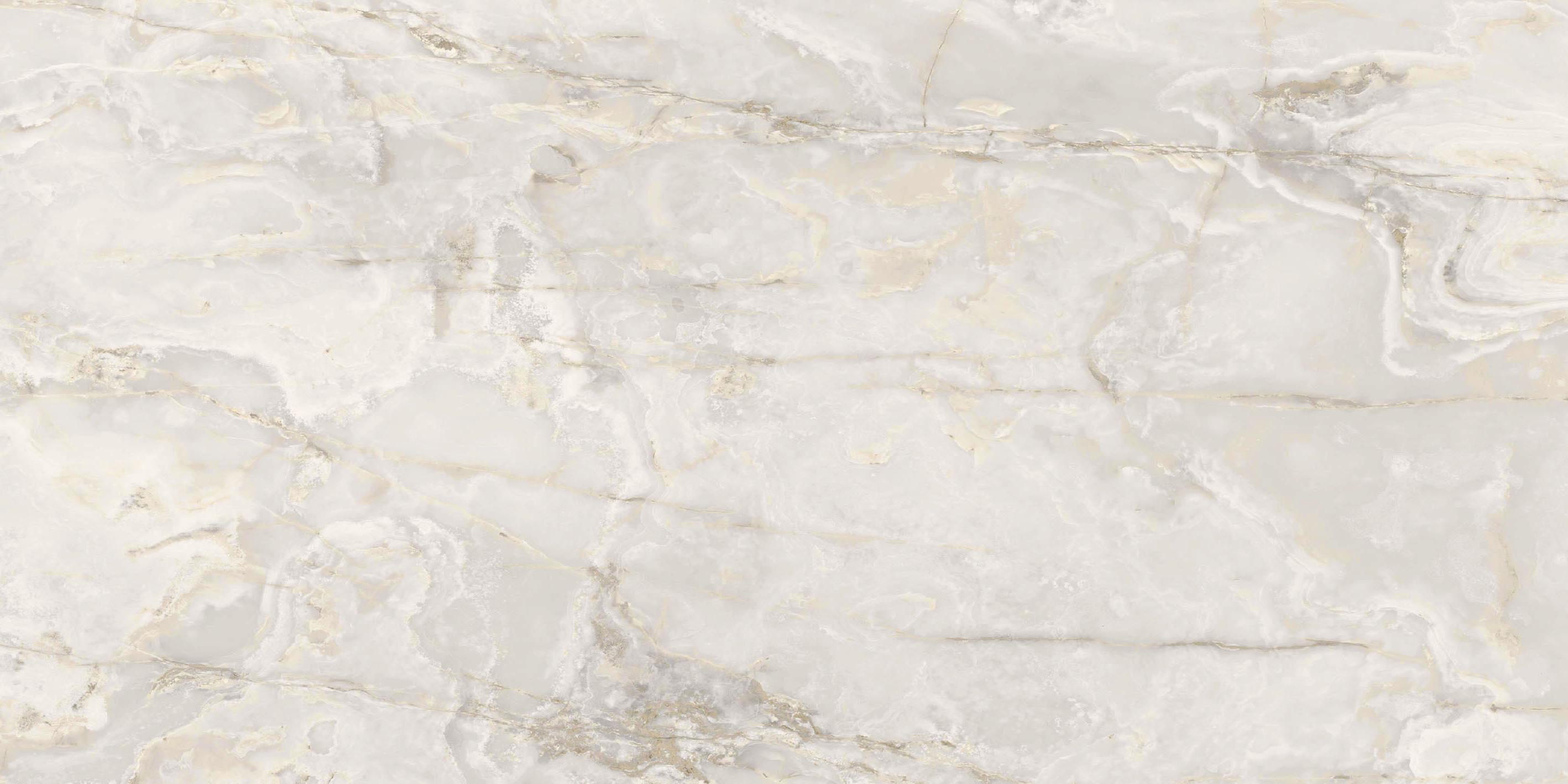 765880 На пол Onyx and More White Onyx Satin Ret 6mm 120x240