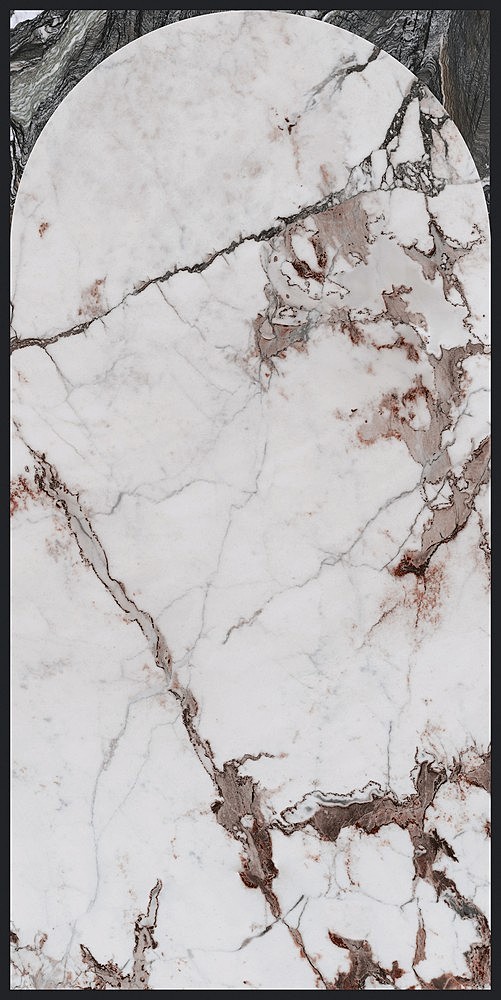 764106 Декор Policroma Arco Breccia-Cipollino Mat Ret 6mm 120x240 - фото 2