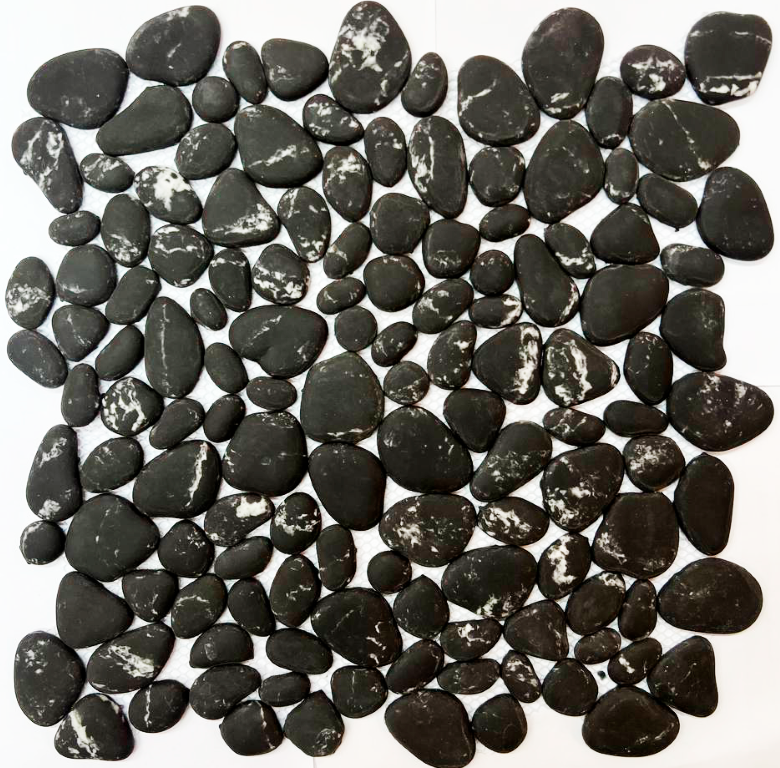 На стену Glass Black Rock 305x305x6