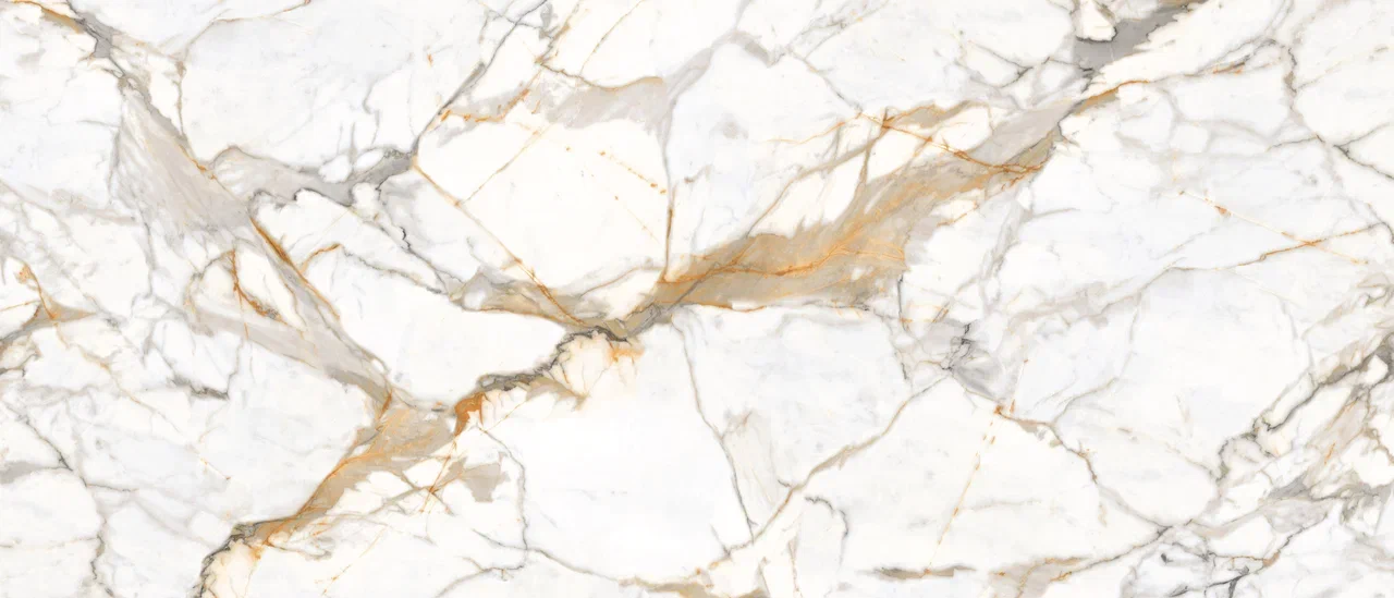 ENMAR7003FL120280 На пол Marble Calacatta Oro Full Lappato 1200x2800x6 - фото 4