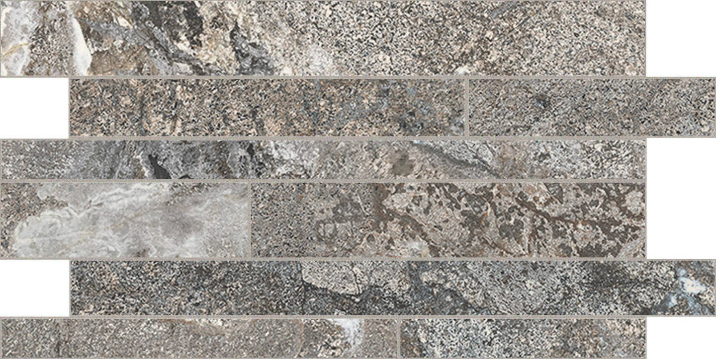 767680 На пол Onyx and More Silver Porphyry STR Modulo Listello SF 30x60