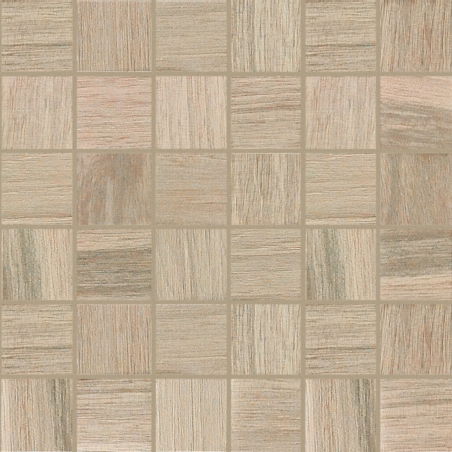 741930 Декор Wooden Tile Of Cdc Almond Mosaico Nat 5x5 30x30