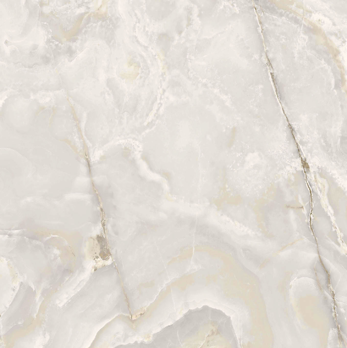 765924 На пол Onyx and More White Onyx Glossy Ret 6mm 120x120