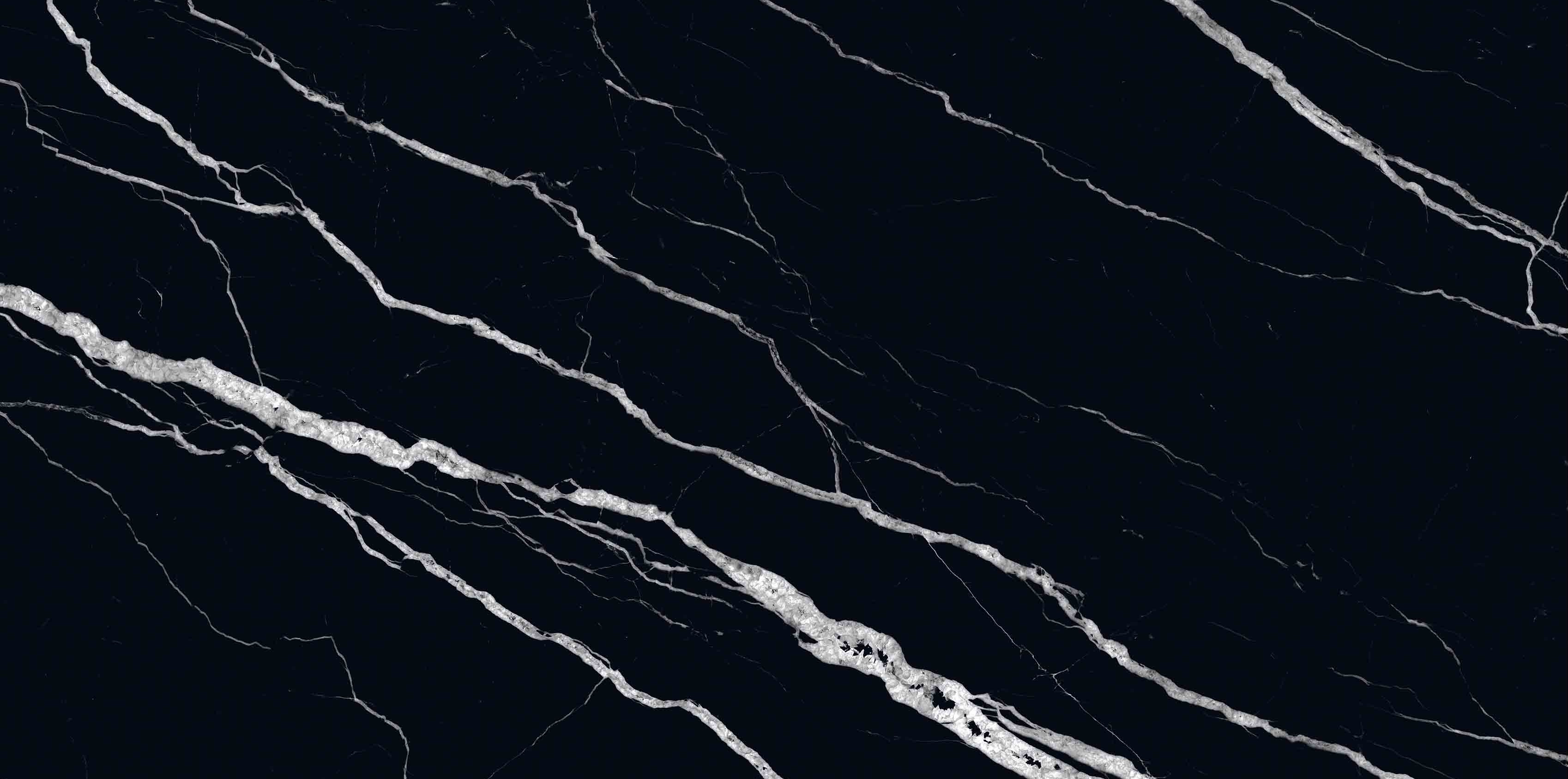 На пол Marble Black High Glossy 60x120 - фото 4