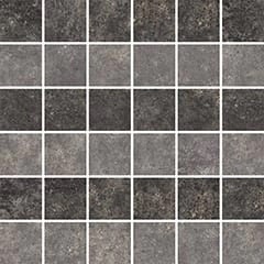 760933 Декор Artifact Worked_Charcoal Mosaico 3D 30x30