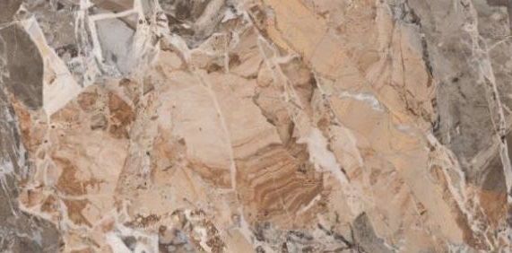 На пол Glossy Mg Breccia Bruno Brown 60x120  - фото 2