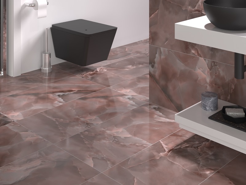 На пол Paradise Rose Onyx Polished Rec. 60x120 - фото 2