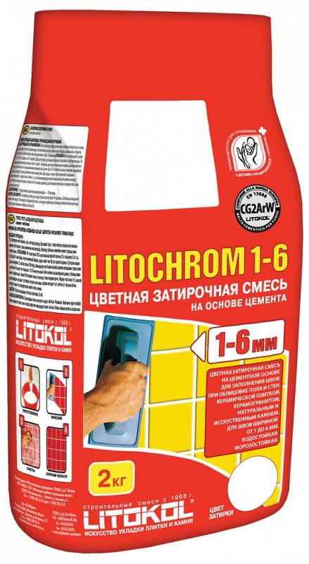  Litochrom 1-6 LITOCHROM 1-6 C.120 светло-голубой 2кг - фото 3