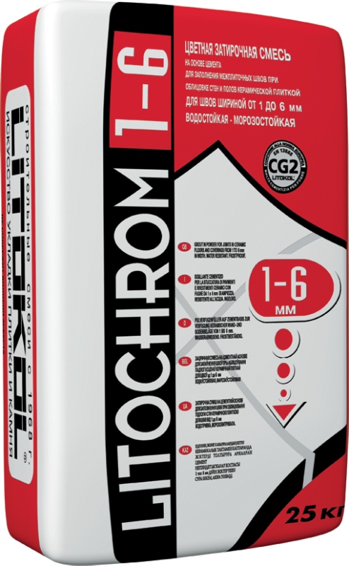  Litochrom 1-6 LITOCHROM 1-6 C.60 бежевый 5кг - фото 2