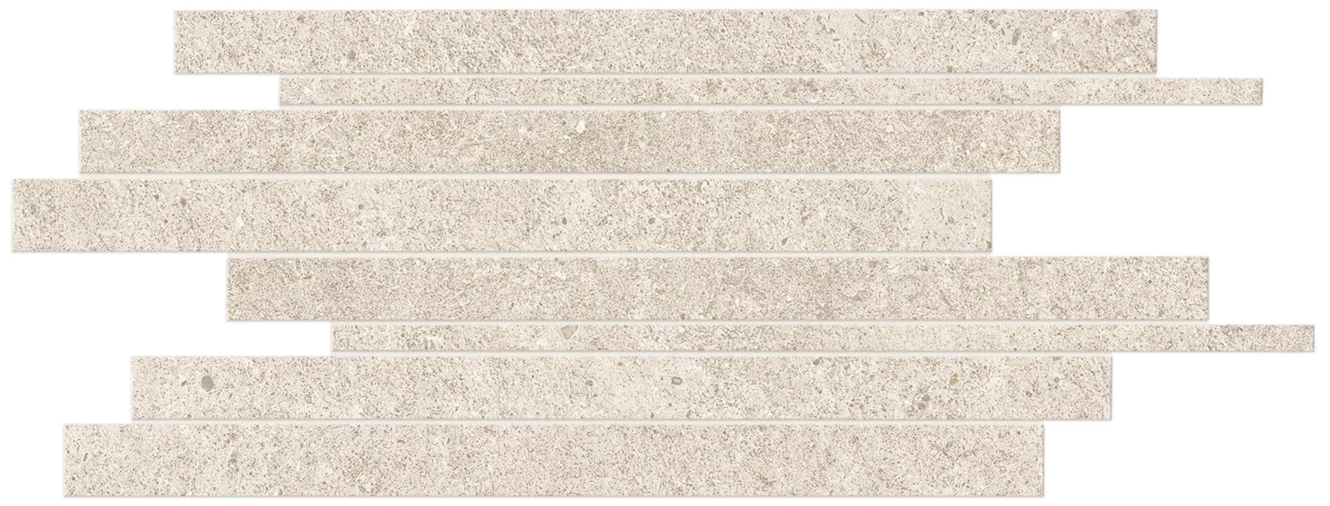 A7C3 На пол Boost Stone White Mosaico Brick 30x60