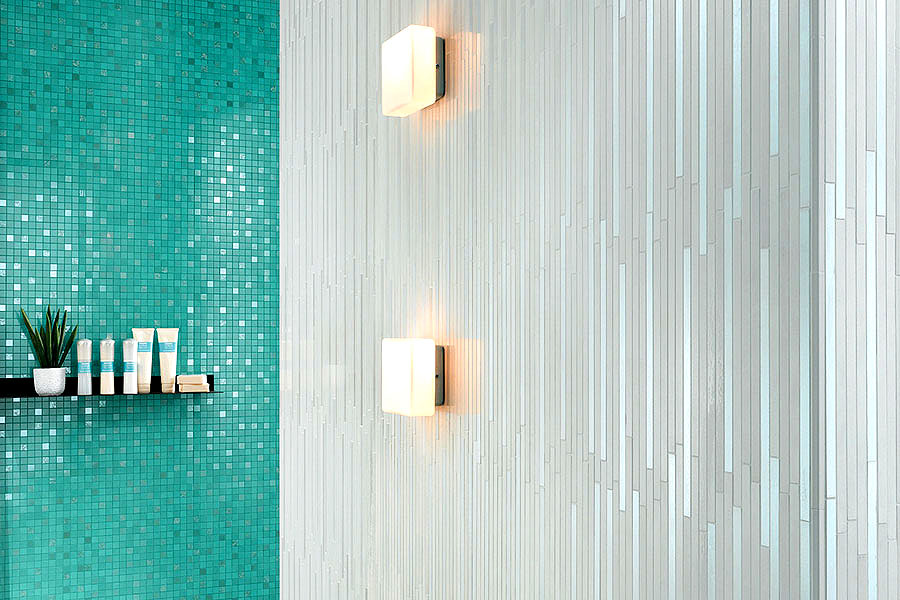 9DBV Декор Dwell Silver Mosaico Brick - фото 6