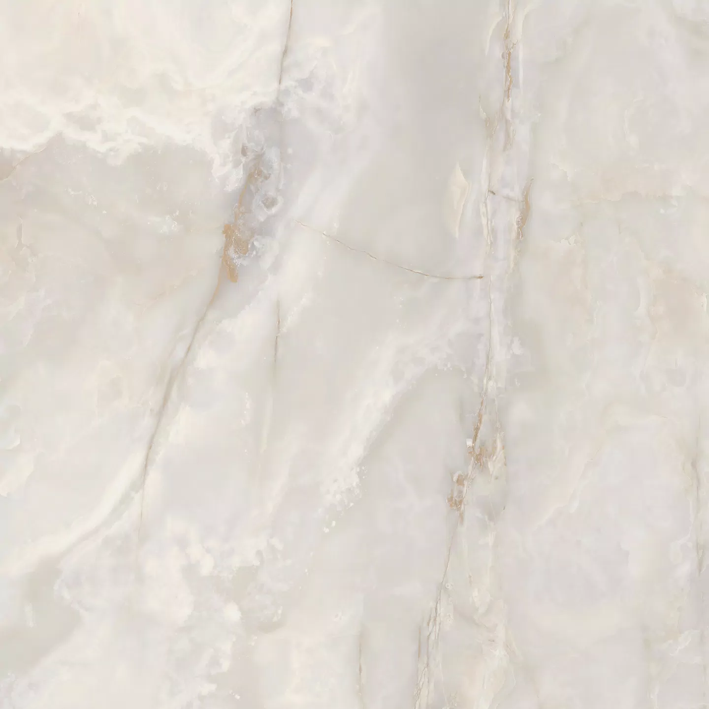 766013 На пол Onyx and More White Onyx Glossy Ret 6mm 80x80