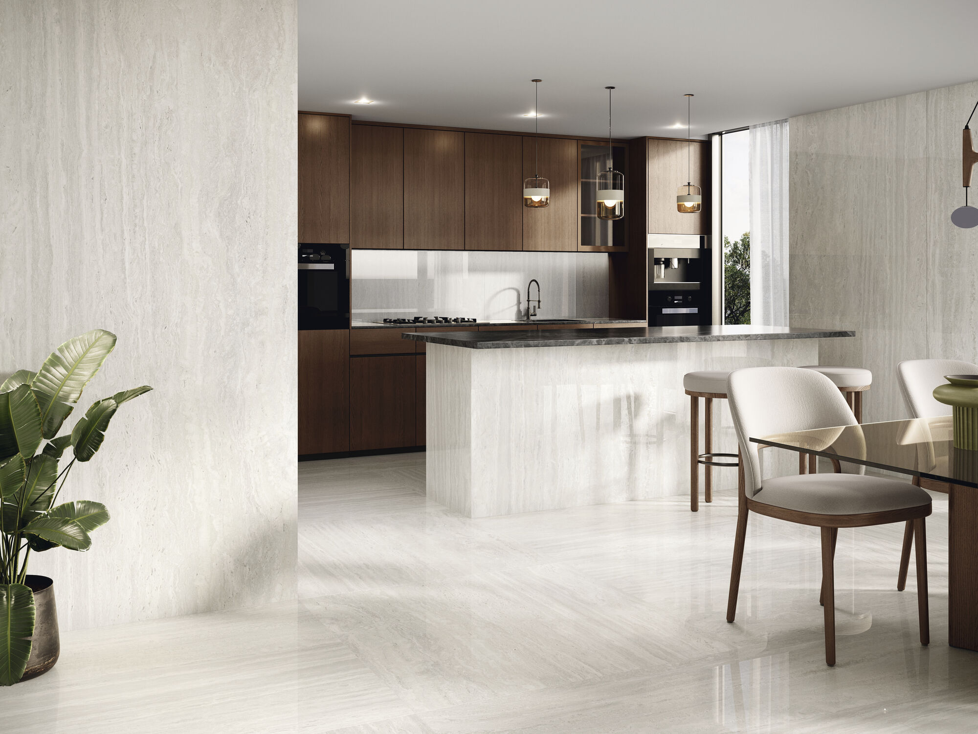 На пол Venice Miele Natural Rect 60x120 - фото 18