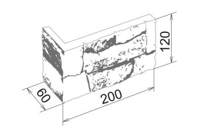 На стену Тенерифе 171 Угол 200х60х120х20 - фото 2