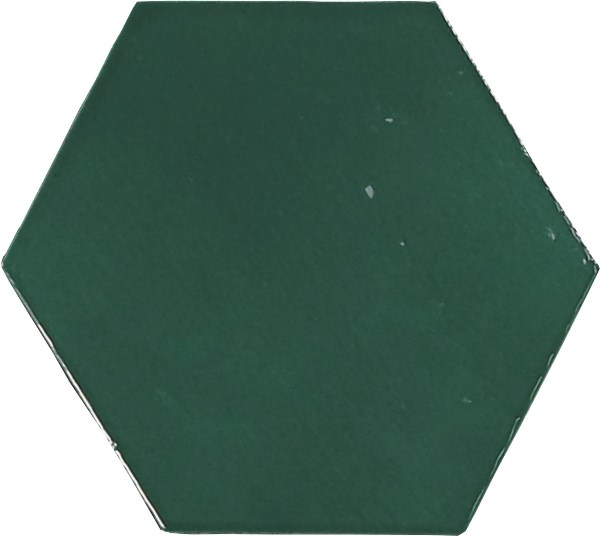 122086 На стену Zellige Hexa Emerald 10.8x12.4