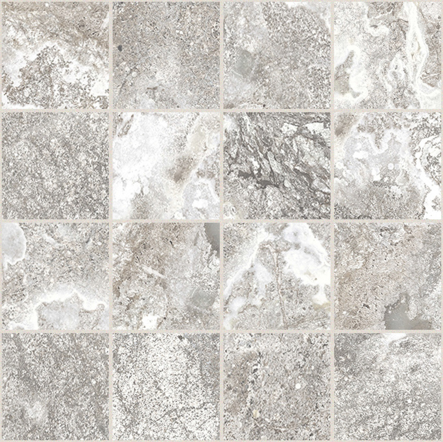 767700 Декор Onyx and More White Porphyry STR Mosaico 6mm 7.5x7.5 30x30