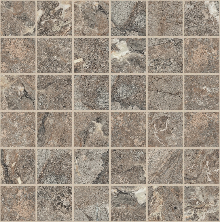 767651 На пол Onyx and More Golden Porphyry STR Mosaico 5x5 30x30