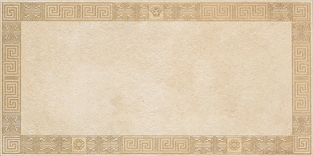 261344 Декор Greek Cassettone Beige Oro