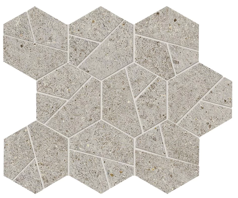 A7CY На пол Boost Stone Pearl Mosaico Hex 25x28.5