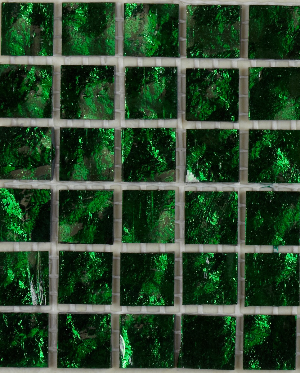 На стену Murano Specchio 15 Зеленый чип 10
