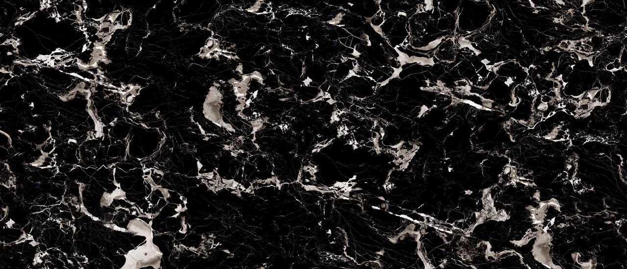 ENMAR7005MT120280  На пол Marble Portoro Black Matt 1200x2800x6 - фото 3