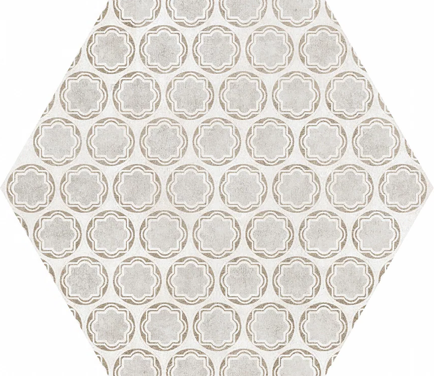 015.122.0399.09861 Декор Alpha Hex Mix-Beige 25.8x29 - фото 4