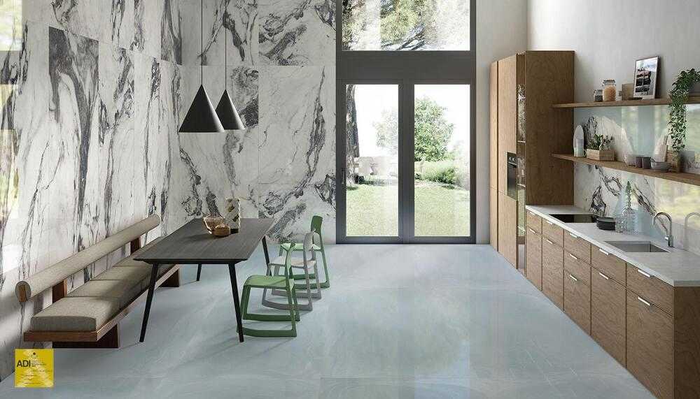 EKSQ На пол Unique Marble Paonazzetto Lappato 60x120 - фото 2