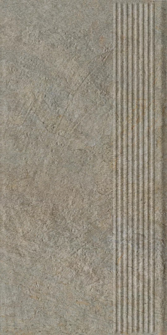 Ступень Eremite Taupe Stopnica Prosta Struktura Mat 30x60 - фото 2