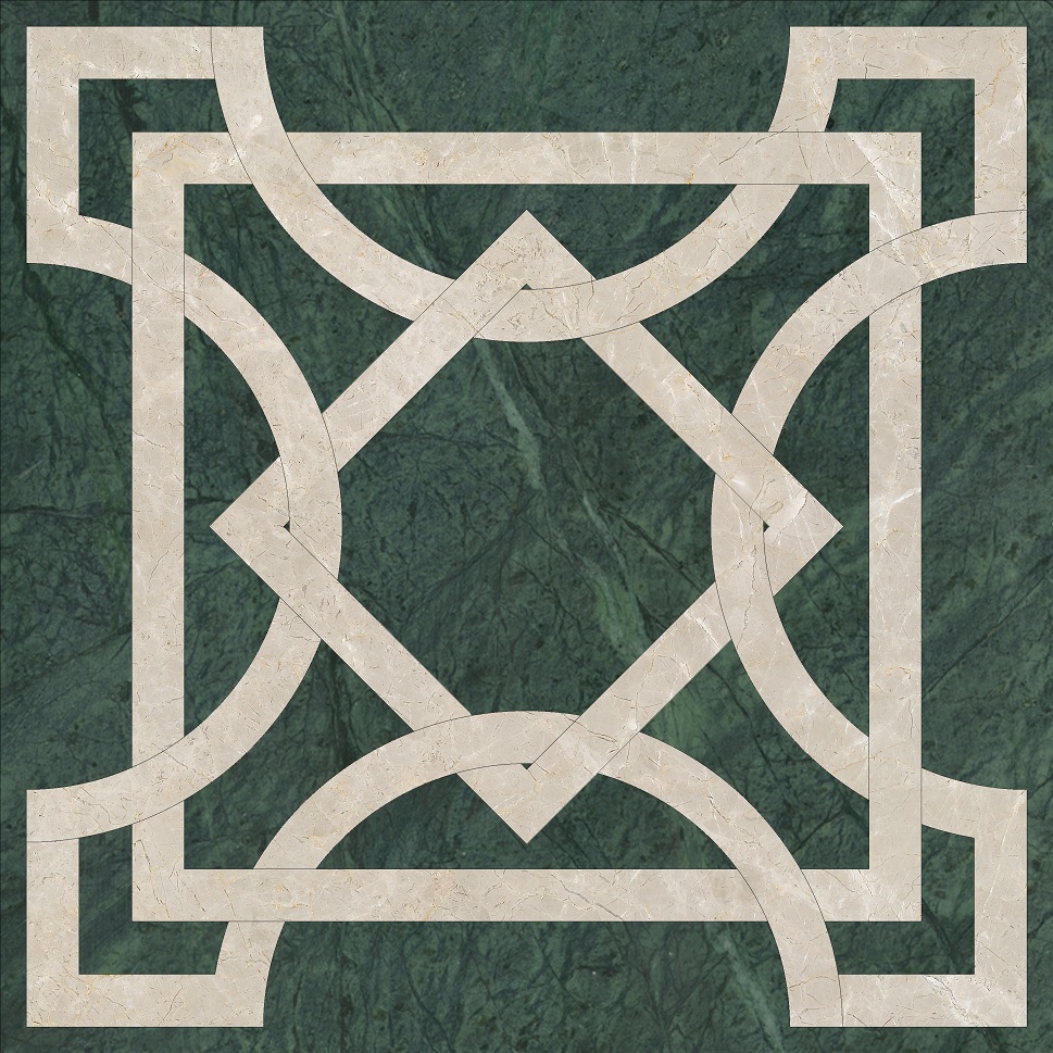 На пол Classic Magic Tile 32 Brandenburg Green 60x60