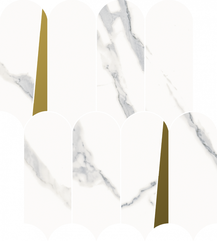620110000229 На стену Stellaris Statuario White Mosaico Elegant Lux 32.5x36.1
