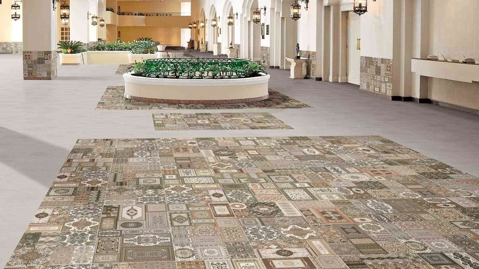 плитка carpet aparici в интерьере