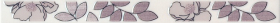STG/C235/15010 Бордюр Ньюпорт Цветы фиолетовый 3x40